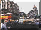 Photo of a Mumbai street - Photo d'une rue  Bombay