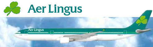 By plane with Aer Lingus