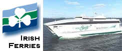 By ferry with Irish Ferries
