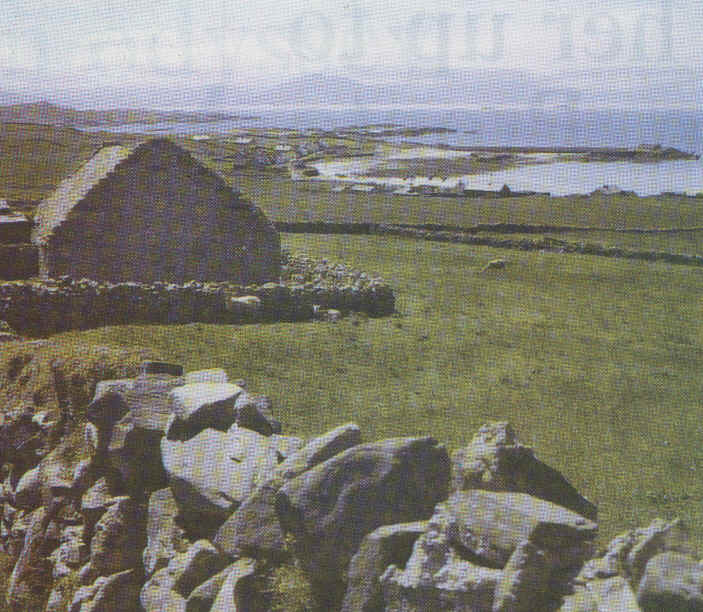 The harbour of Inishbofin