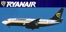 By plane with Ryanair