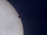 venus transit; click image for higher resolution(29K)