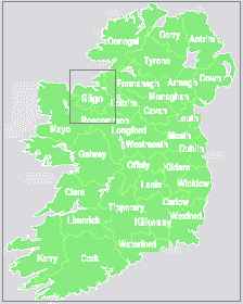 Map of Ireland