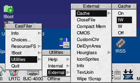 EasiFiler Menu