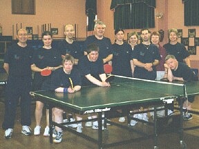 Left to Right:- Coach Jim Houghton, Lisa Bradley, Alistair Feltham, Craig Donaldson, Victoria Bromley, Volunteer Therese Waldron, Scott Salman, Volunteer Marion Mac Neela and Coach Wilma Catignani. Front Left to Right:- Laura Boag, Jacqueline Smith and Robert Kneeshaw