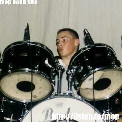 leech bangs the drums