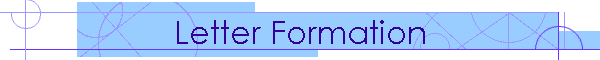Letter Formation