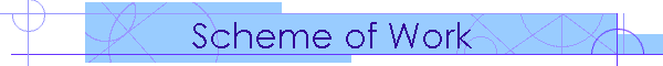 Scheme of Work