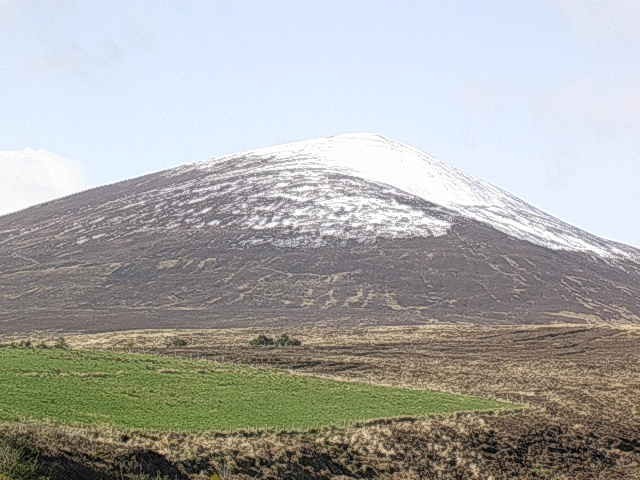 snow-capped Knockmealdown Mountains- March  19th-2007