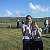 Medal winners at the races