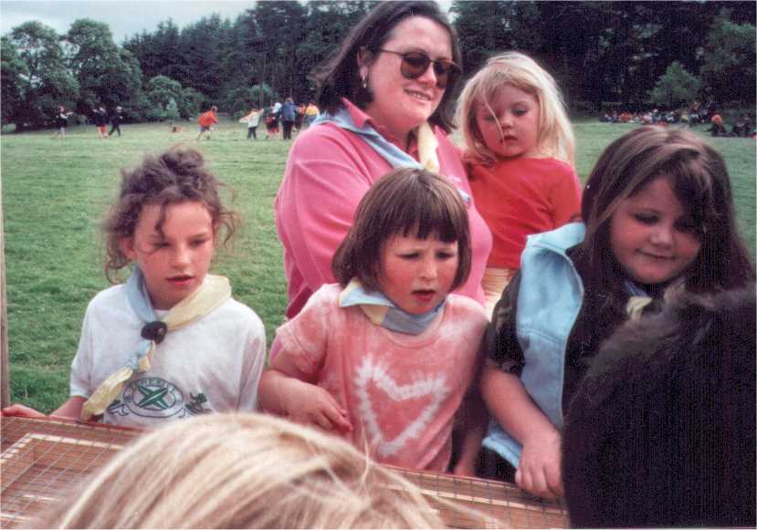 Beaver receiving Certificate