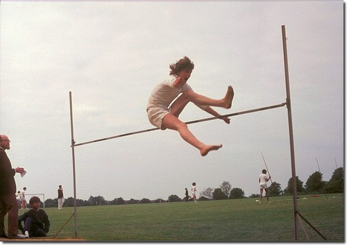 Sports Day - High Jump-Dorian Hawkey - Class year of 1972