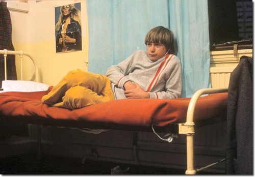 In the San? - Laid back on hospital beds, Andrew Eltis