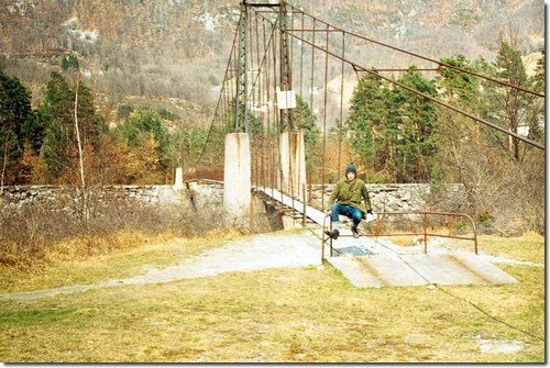 Swiss - Locarno Geog. Field Trip - Class year of 1971 - Tim Aubin by chapel