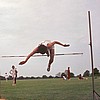 Sports Day High Jump-Colin Bell jumping,DorianHawkey watching? - Class year of 1971 & '72