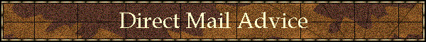 Direct Mail Advice