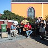 Music and dancing in the village