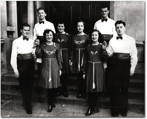 First Group of Attridge Dancers (1958)