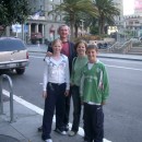 IMGP2427 * Evening time before we left San Francisco.  It's cooler.  We were on our way to get something to eat, and a fellow tourist offered to take our piccie. * 2048 x 1536 * (2.13MB)