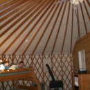 IMGP2429 * We stayed just outside Yosemite in a Yurt.  This is what the inside of the Yurt looked like.  Very comfortable, but it gets very very hot! * 1536 x 2048 * (2.12MB)