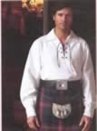 Braveheart Kilt with highland shirt (12kb)