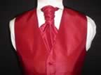 Plain Deep Red matching cravat (10kb)