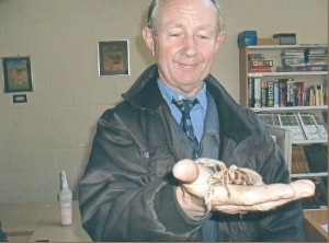 Jim with Tarantula
