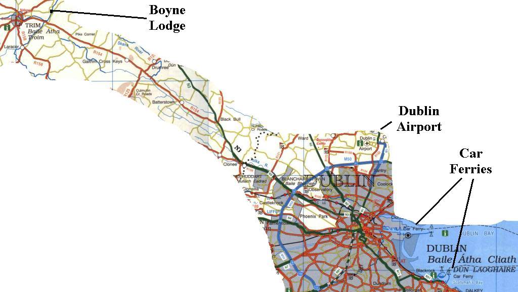 Map your way to Boyne Lodge