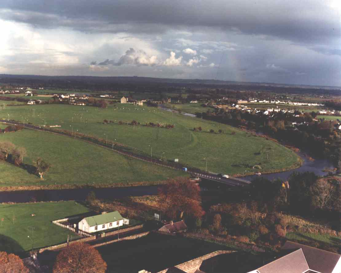 Trim, Co. Meath looking to the east,click here to go to the town page