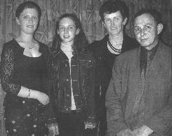 Yvonne, Jennifer, Patricia and Terence Slowey