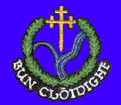 Our town crest shows the meeting of the Rivers Clody and Slaney which gives the town its name