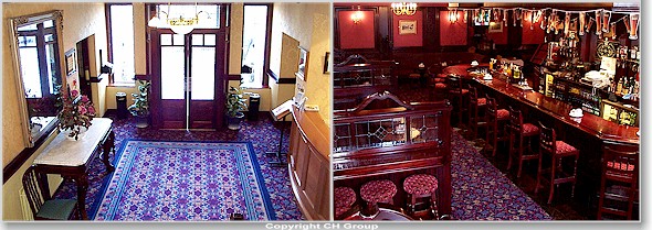 Hotel Foyer & O'Briens Bar.
