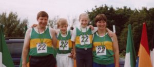 Family Relay Bronze Medal Winners