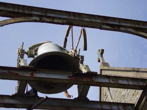 Bell at Kiltyclogher's church