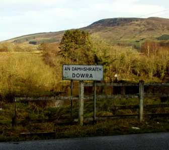 Entering Dowra from the Blacklion Road