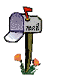 Animated mailto sign