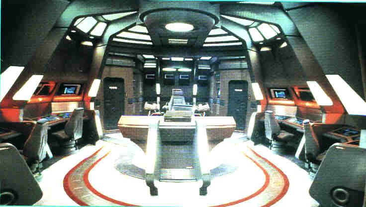 The command centre of the ship