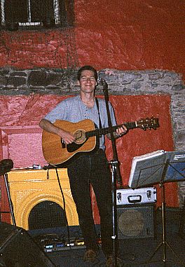 Gene on guitar