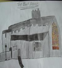 Drawing of the Black Abbey
