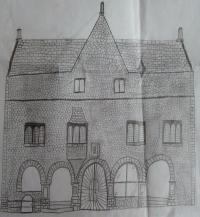 Drawing of Rothe House
