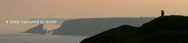 The Copper Coast Geopark coastline