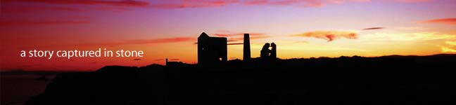 Tankardstown engine houses by sunset