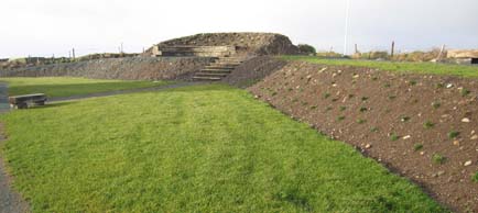 Landscaping works at Tankardstown in 2006