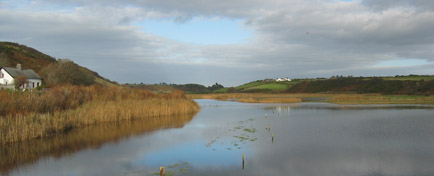 Anne river valley in Annestown