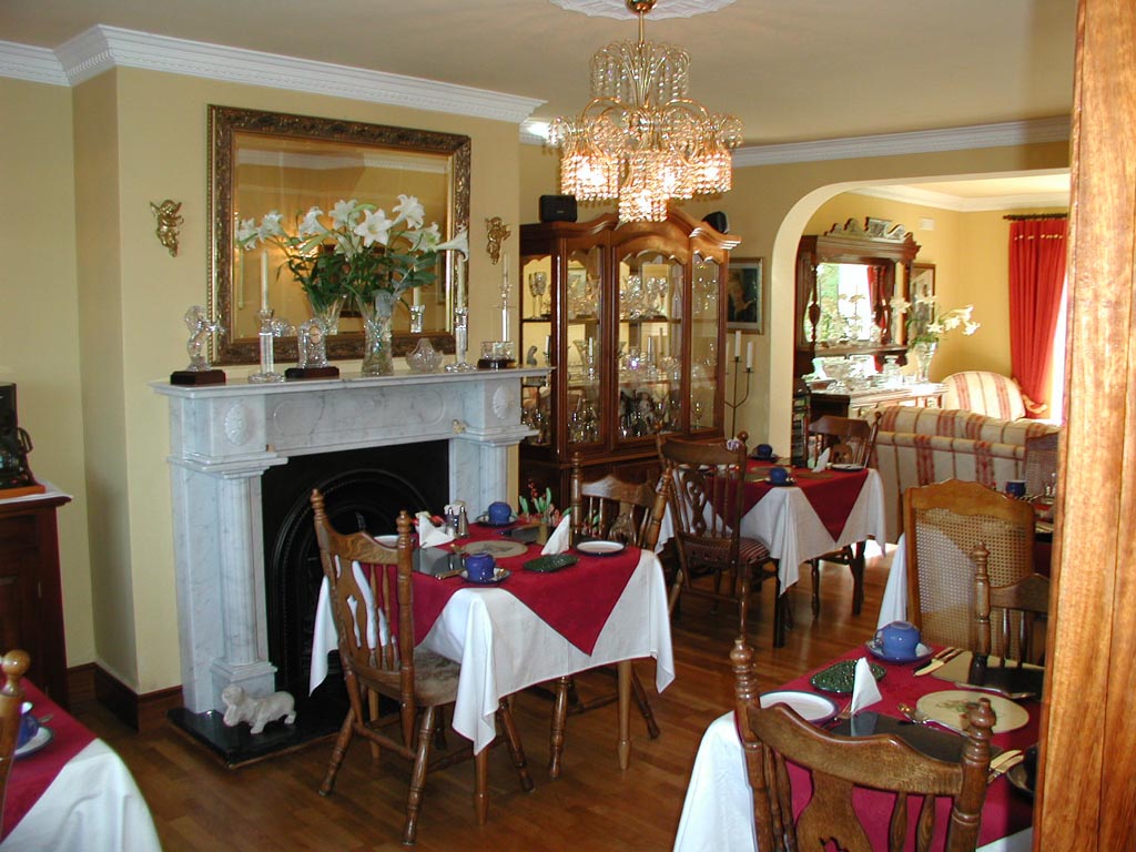The Dining Room provides a comfortable atmosphere in which to enjoy your meals