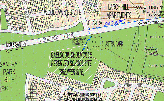 Map of Site