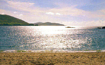 Sandy beach nearby