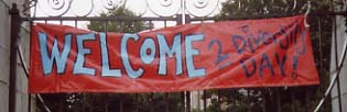 The Welcome sign