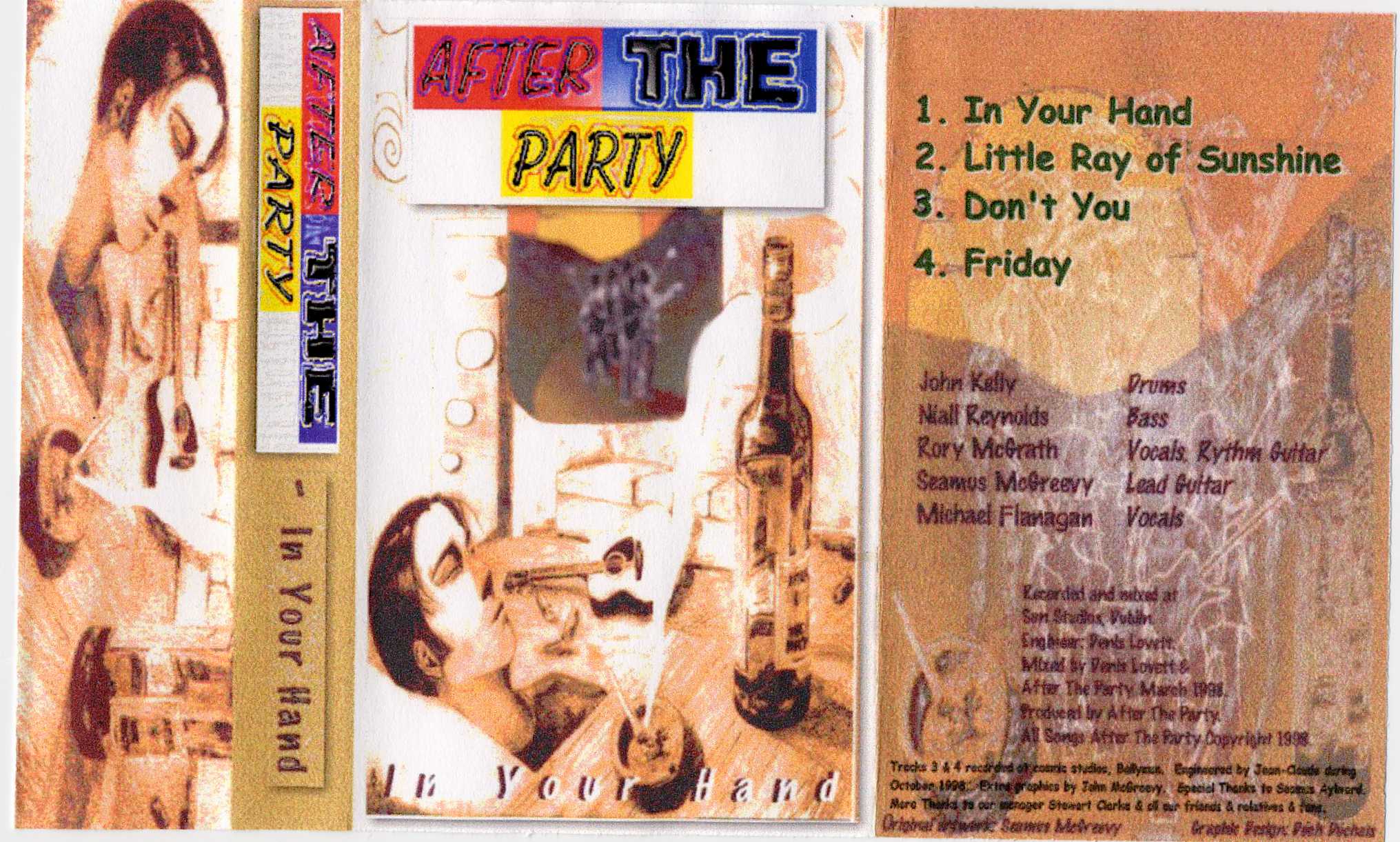 After the Party cassette inlay