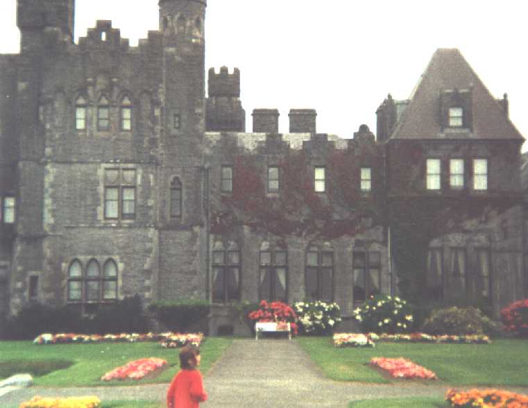 Our visit to the castle near Cong, Co. Mayo